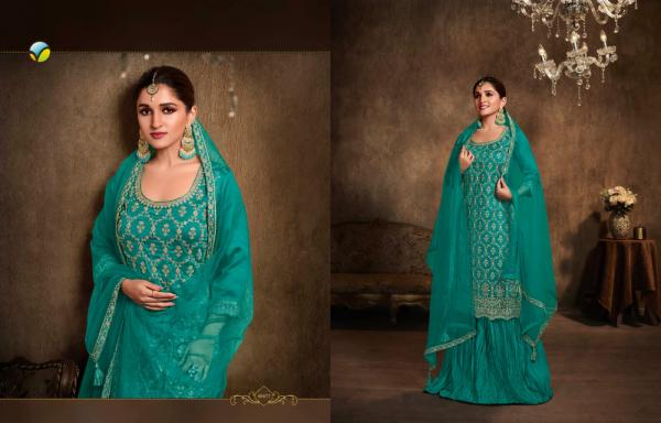 Vinay Tumbaa Raas Georgette Ready Made Party Wear Suits Collection